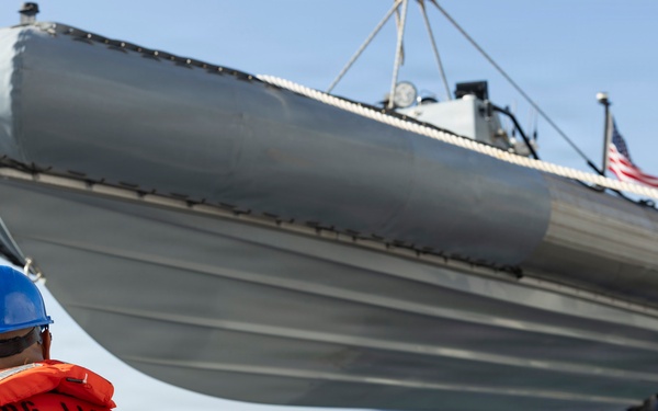 USS Delbert D. Black (DDG 119) Conducts Small Boat Evolution