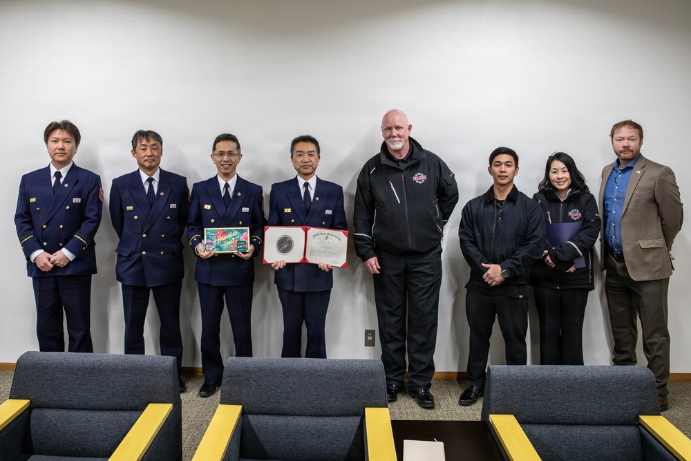 Iwakuni City Fire Department Nankai Rescue Award 2026
