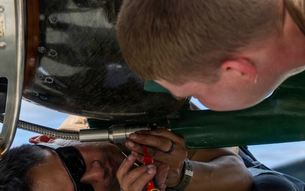 USS Ohio Conducts a Weapons Handling Evolution