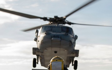 Flight Quarters aboard USS Blue Ridge