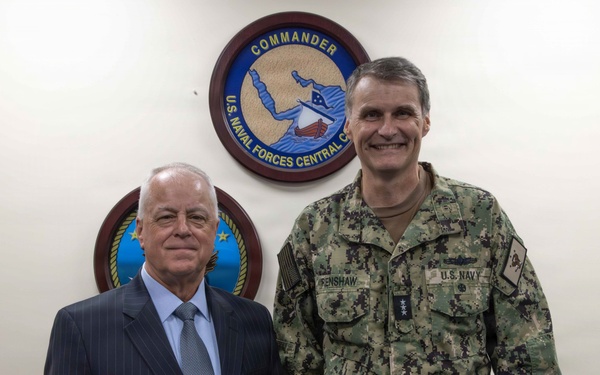 NSA Bahrain Hosts Distinguished Visitor Tour