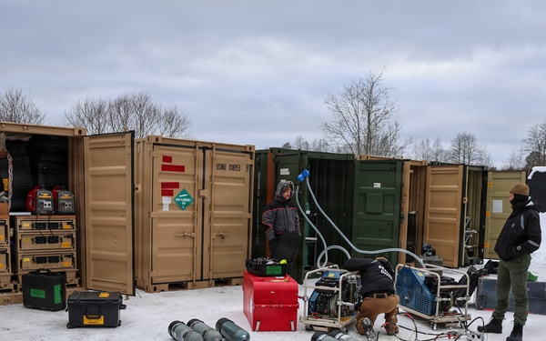Ice Diving Exercise Strengthens Baltic Maritime Readiness