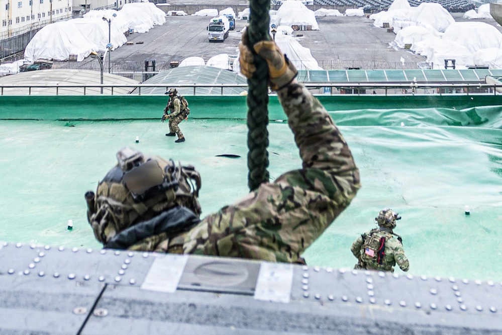 2-2 AHB Conducts Combined Air Assault Training