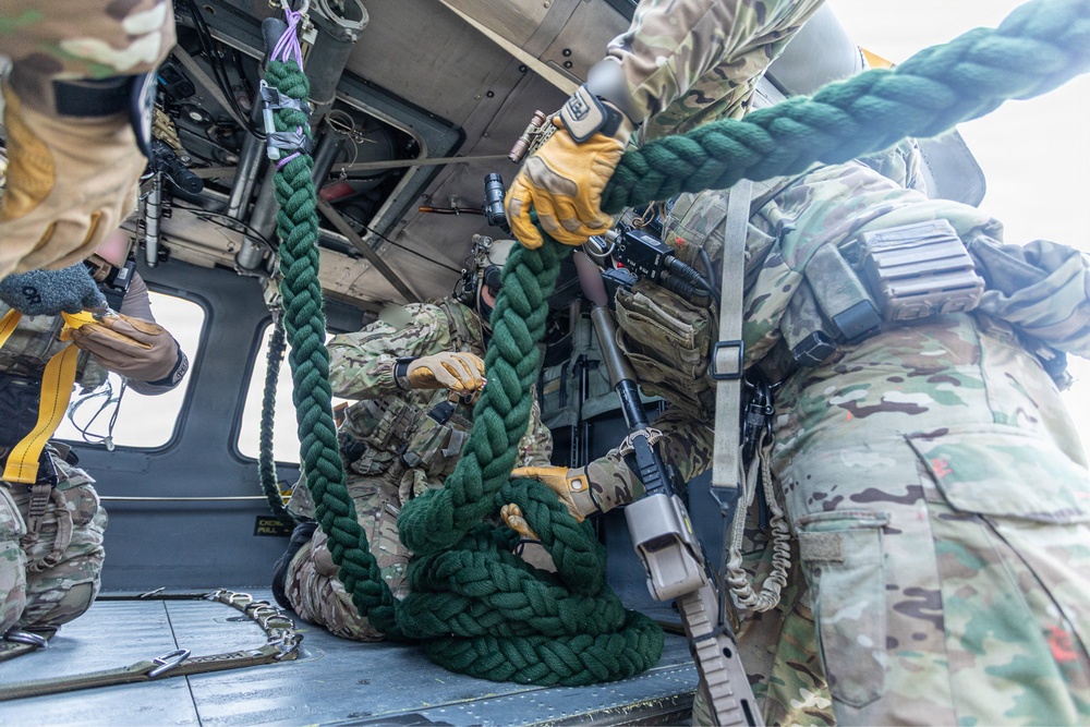 2-2 AHB Conducts Combined Air Assault Training