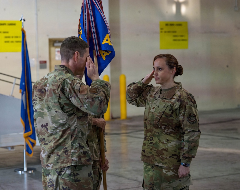 521st Air Mobility Operations Group Assumption of Command