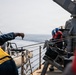 USS Mitscher (DDG 57) conducts small boat operations