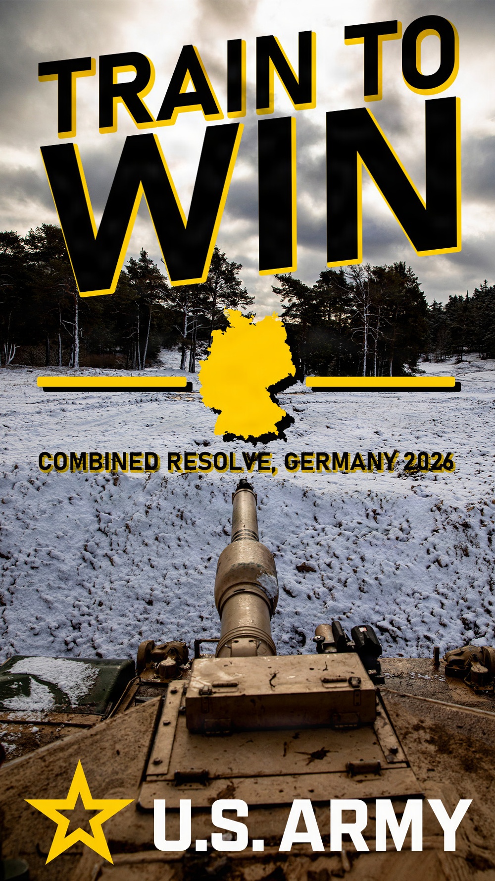 A U.S. Army M1-A2 Abrams tank at Combined Resolve 26-05