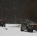 U.S. Army Tactical Vehicles Maneuver to a New Position During Combined Resolve 26-05 in Hohenfels, Germany