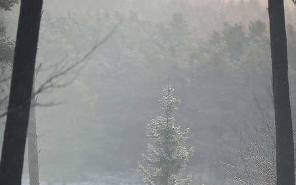 U.S. Army Soldiers Maneuver to a New Position While Making Contact with the Enemy During Combined Resolve 26-05 in Hohenfels, Germany