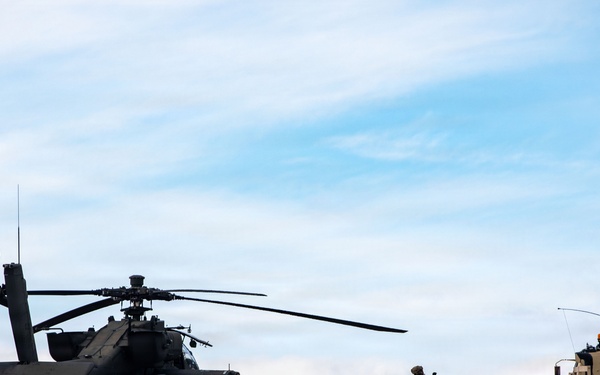 U.S. Army Aircraft Maneuvers the Skies during Combined Resolve 26-05