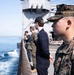 U.S. Marines, Sailors aboard USS Ashland Man the Rails at Joint Base Pearl Harbor-Hickam