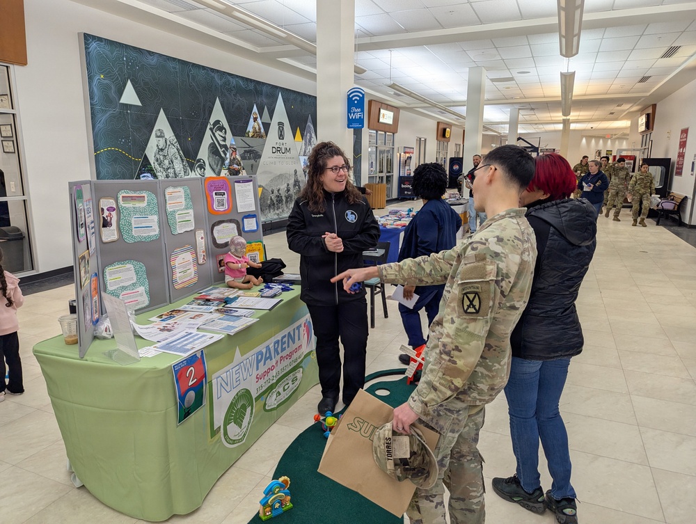 Putting with a purpose at Fort Drum SFRD resource fair