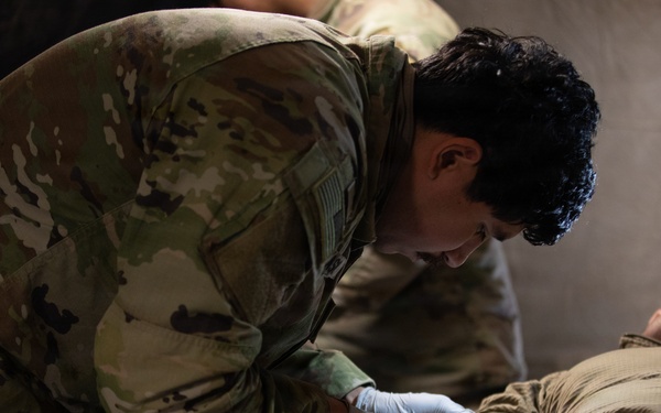 U.S. Army Soldiers conduct CASEVAC