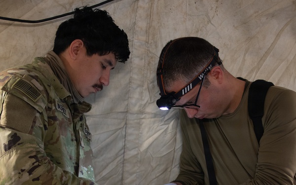 U.S. Army Soldiers conduct CASEVAC