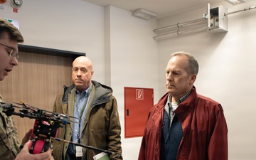 Senior Army and NATO Leaders Visit Task Force Saber at Balli Airfield