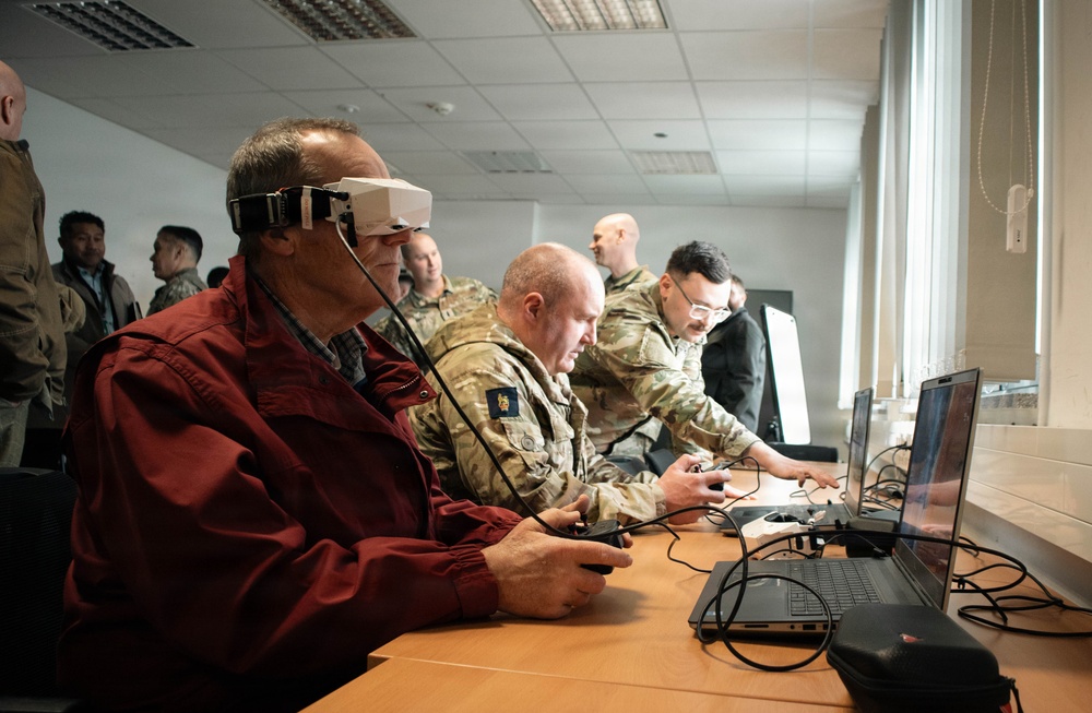 Senior Army and NATO Leaders Visit Task Force Saber at Balli Airfield