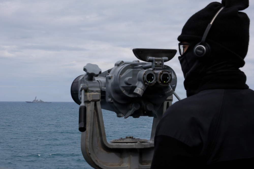 USS Mason (DDG 87) Conducts Exercises During COMPTUEX 2026