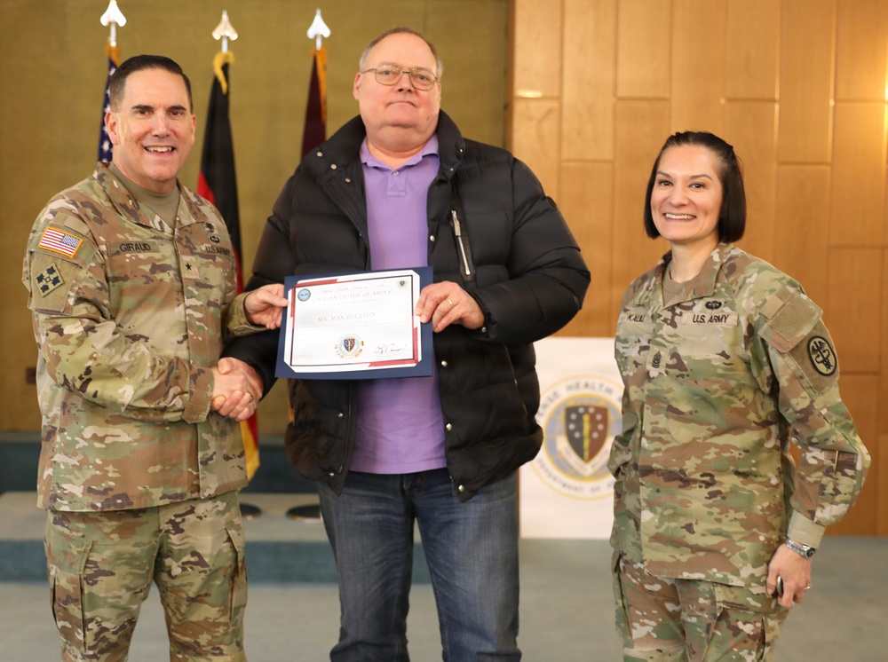 Defense Health Network Europe Civilian Employees Recognized for their Achievements