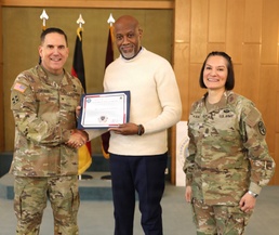 Defense Health Network Europe Civilian Employees Recognized for their Achievements