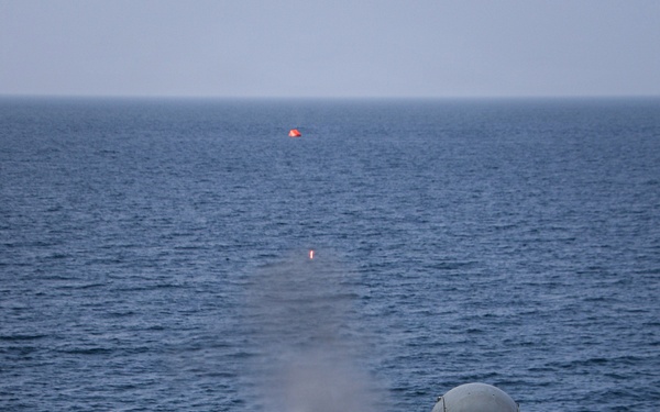 Frank E. Petersen Jr. Conducts Mark 38 Live-Fire Exercise