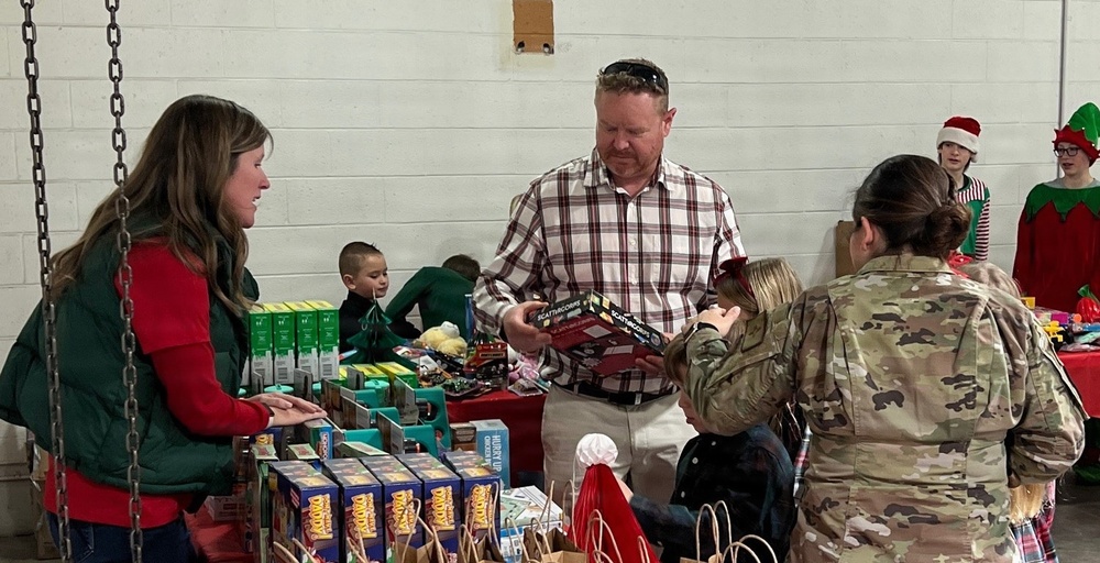 Santa visits 150 SOW