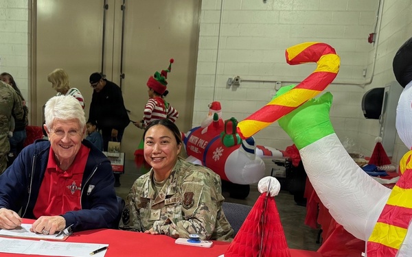 Santa visits 150 SOW