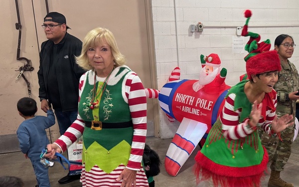 Santa visits 150 SOW