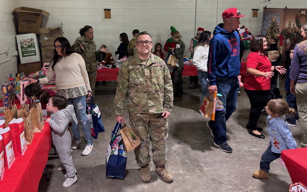 Santa visits 150 SOW