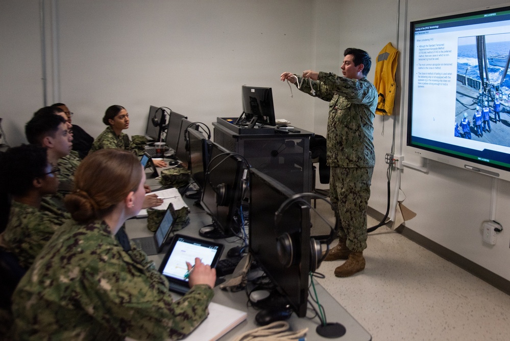 Surface Warfare Engineering Schools Command (SWESC) Great Lakes Instructors Train Next Generation of U.S. Navy Boatswain's Mates