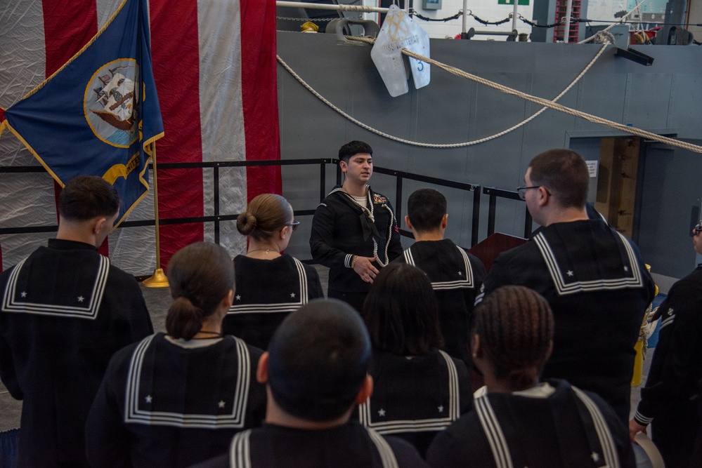 Surface Warfare Engineering Schools Command (SWESC) Great Lakes Instructors Train Next Generation of U.S. Navy Boatswain's Mates