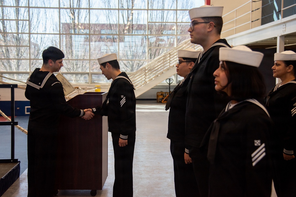 Surface Warfare Engineering Schools Command (SWESC) Great Lakes Instructors Train Next Generation of U.S. Navy Boatswain's Mates