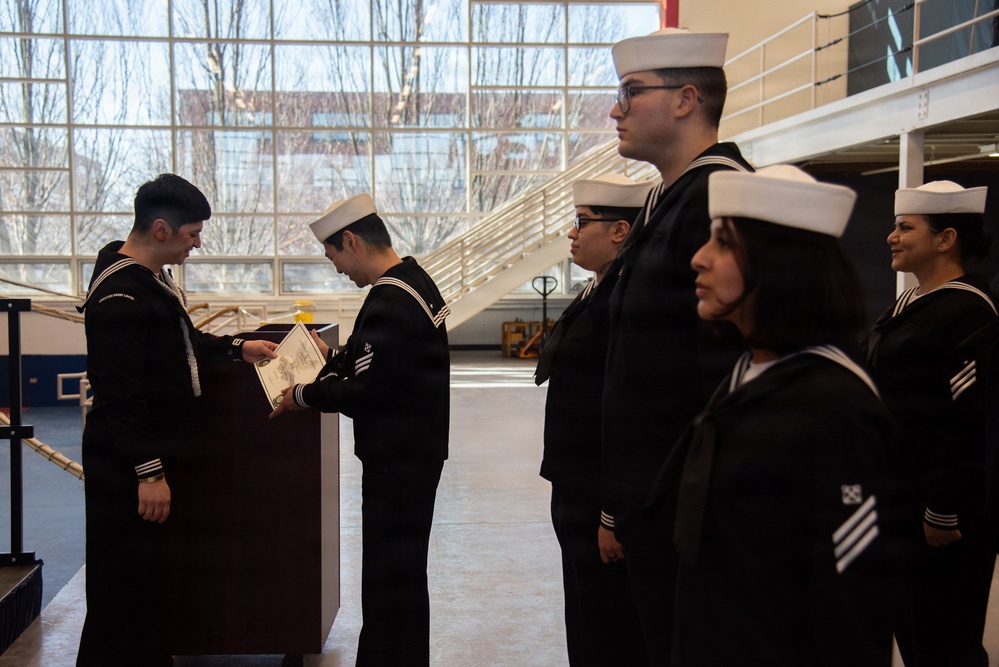 Surface Warfare Engineering Schools Command (SWESC) Great Lakes Instructors Train Next Generation of U.S. Navy Boatswain's Mates