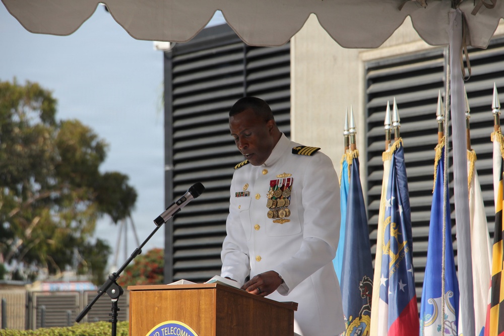 NCTS San Diego Holds Change of Command