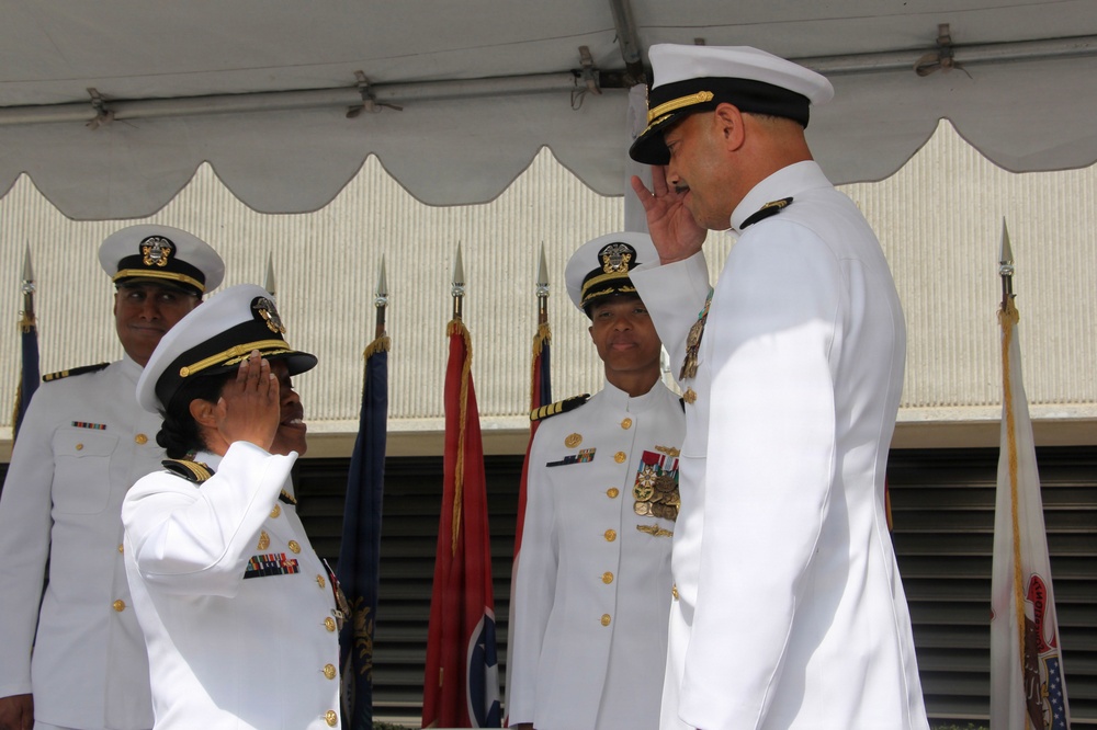 NCTS San Diego Holds Change of Command
