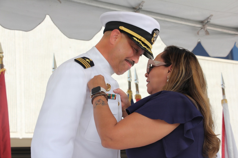 NCTS San Diego Holds Change of Command