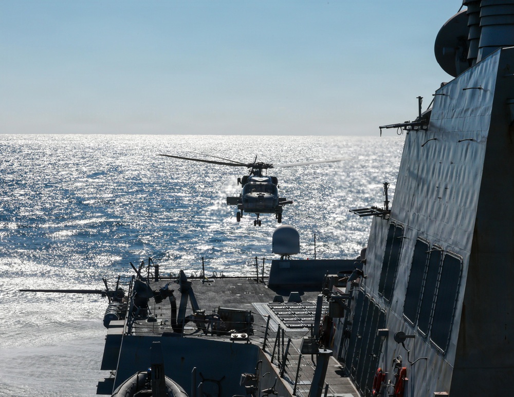 USS Mason (DDG 87) Conducts Exercises During COMPTUEX 2026