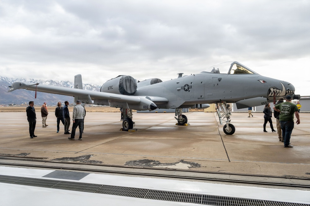 Final A-10 prepares to depart Hill AFB, closing a defining chapter in Ogden ALC history