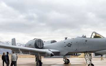 Final A-10 prepares to depart Hill AFB, closing a defining chapter in Ogden ALC history