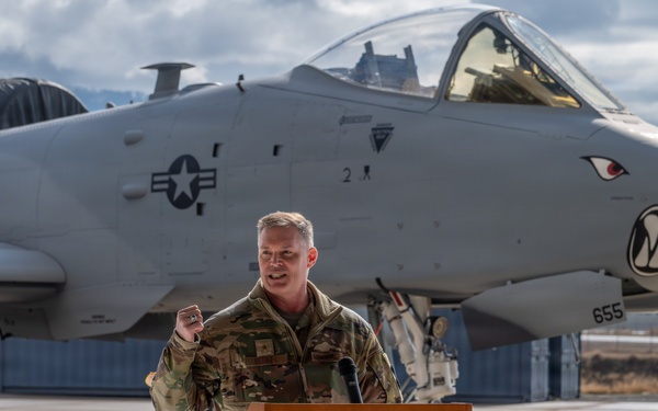 Final A-10 prepares to depart Hill AFB, closing a defining chapter in Ogden ALC history