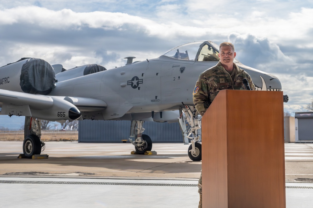Final A-10 prepares to depart Hill AFB, closing a defining chapter in Ogden ALC history