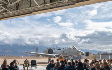 Final A-10 prepares to depart Hill AFB, closing a defining chapter in Ogden ALC history