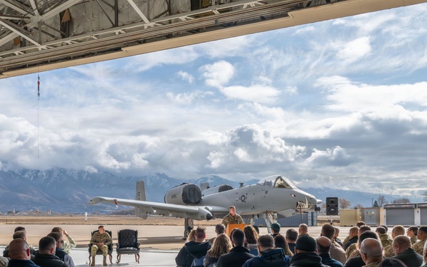 Final A-10 prepares to depart Hill AFB, closing a defining chapter in Ogden ALC history
