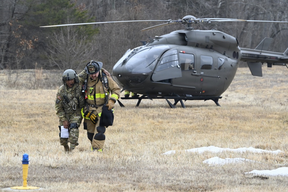 Army Aviation Support Facility Supports Quarterly Mishap Exercise