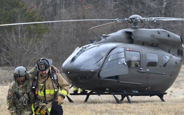 Army Aviation Support Facility Supports Quarterly Mishap Exercise