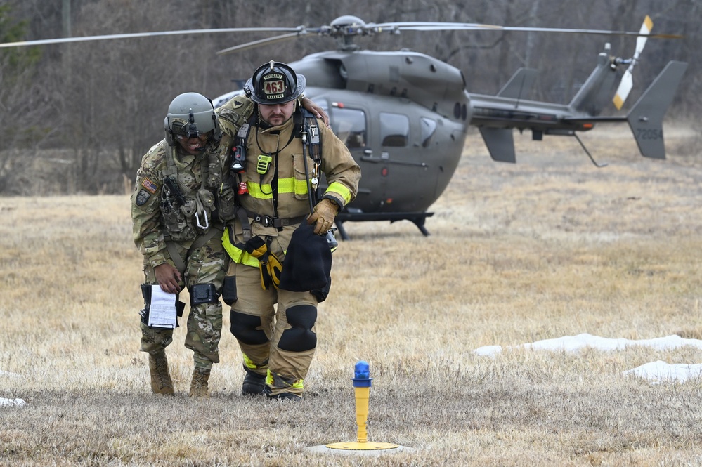 Army Aviation Support Facility Supports Quarterly Mishap Exercise