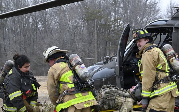 Army Aviation Support Facility Supports Quarterly Mishap Exercise