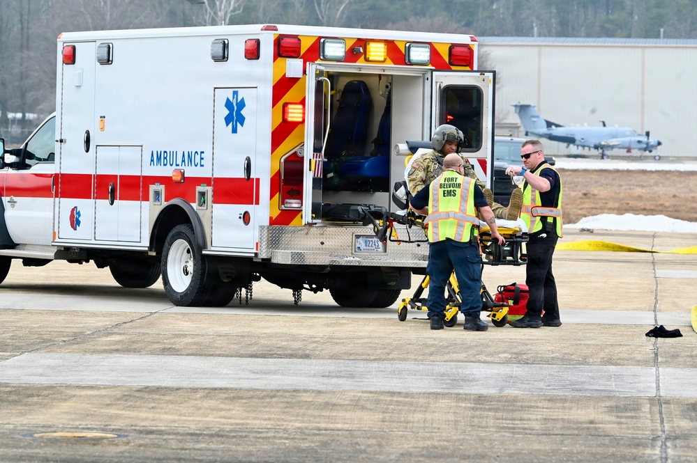 Army Aviation Support Facility Supports Quarterly Mishap Exercise