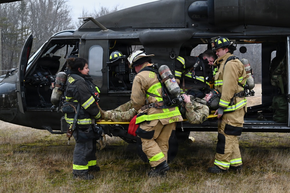 Army Aviation Support Facility Supports Quarterly Mishap Exercise