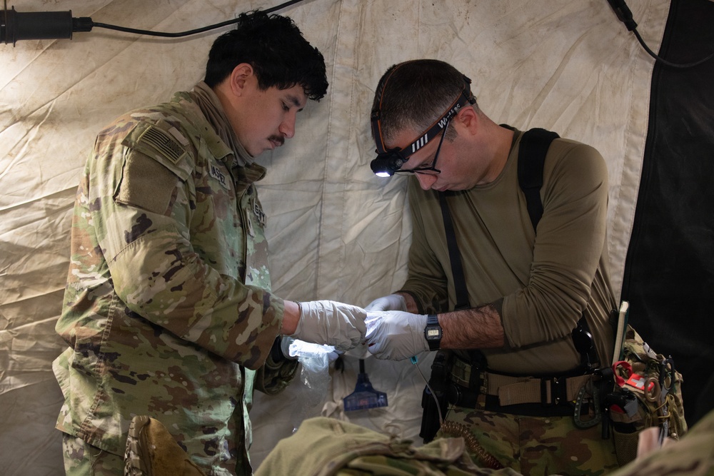 U.S. Army Soldiers conduct CASEVAC