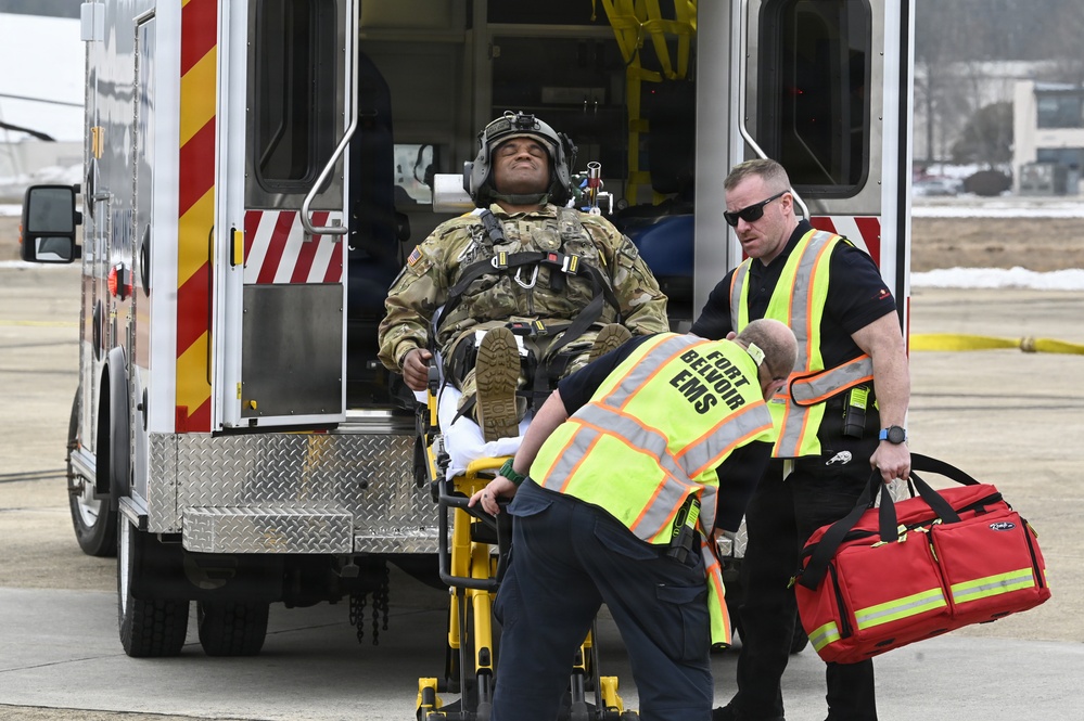 Army Aviation Support Facility Supports Quarterly Mishap Exercise